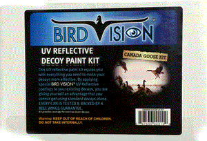 Canada goose decoy paint kit