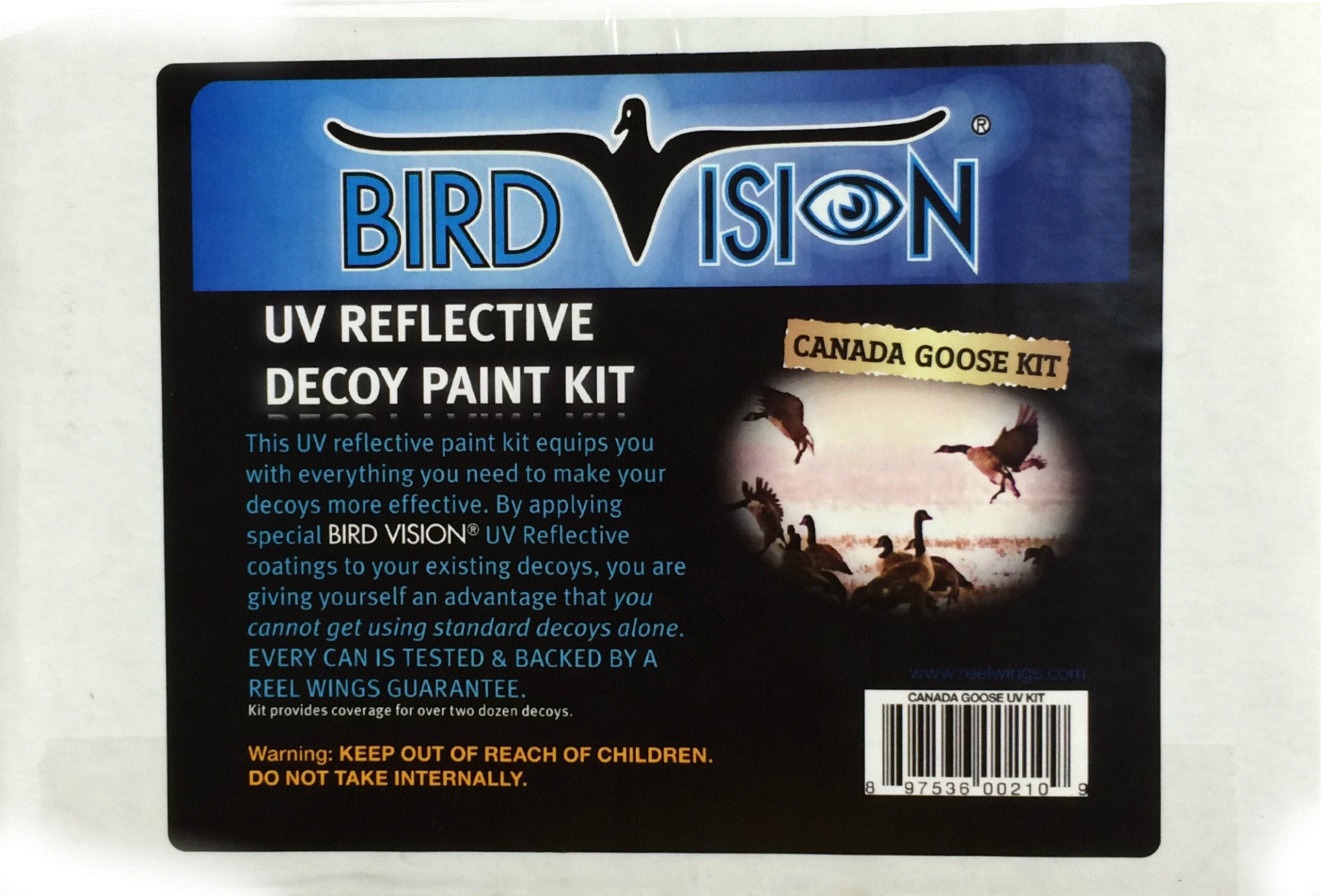 Bird Vision Canada Goose Decoy Paint Kit (24) Reel Wings
