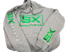 SX gray sweatshirt