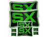 SX Trailer Sticker Kit (Pack Of 8)